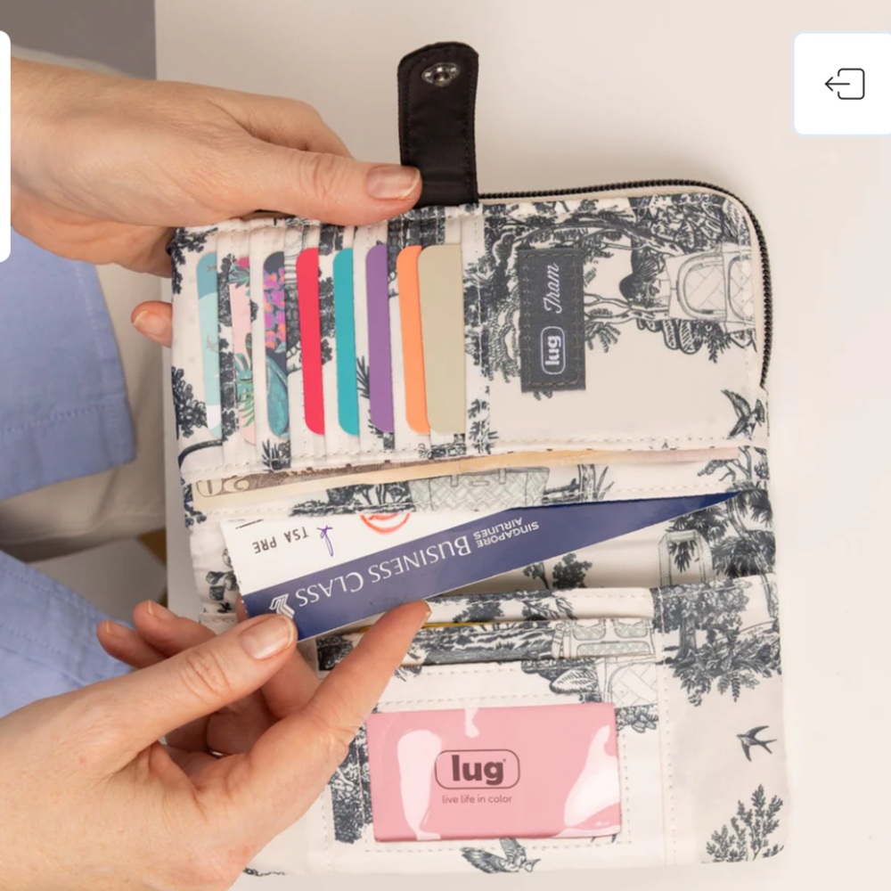 NWT Lug Tram LE (Storybook Indigo) Wallet - Picture 5 of 8